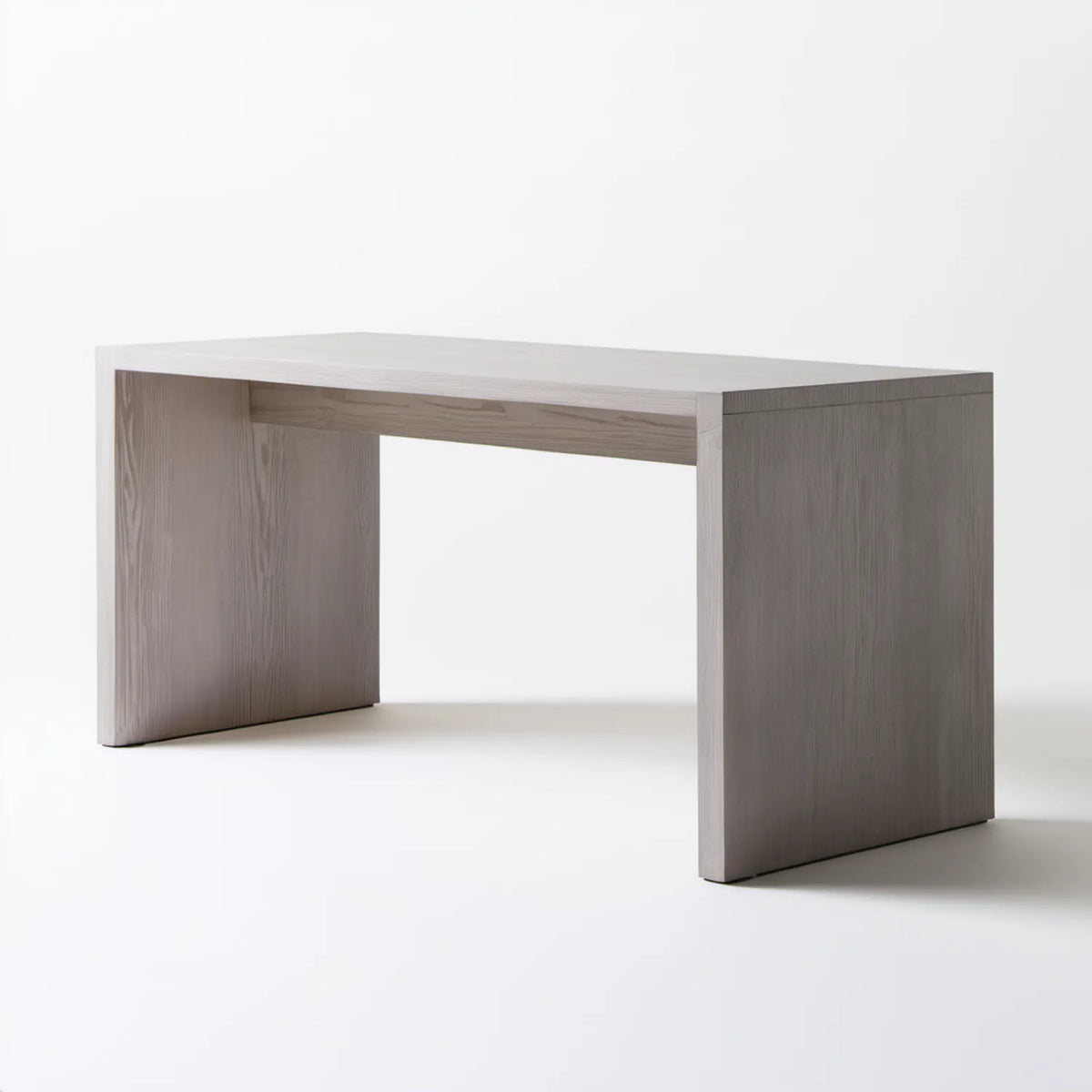 Konsola prostokątna szarobrązowa 120 × 76 × 35 cm z laminowanej płyty MDF
